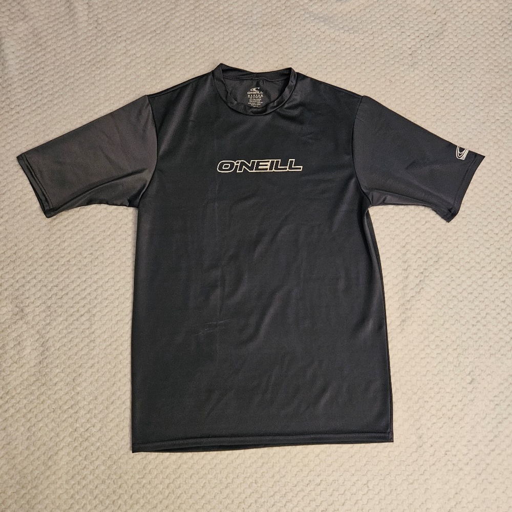 O'Neill Black Rash Guard Size Medium